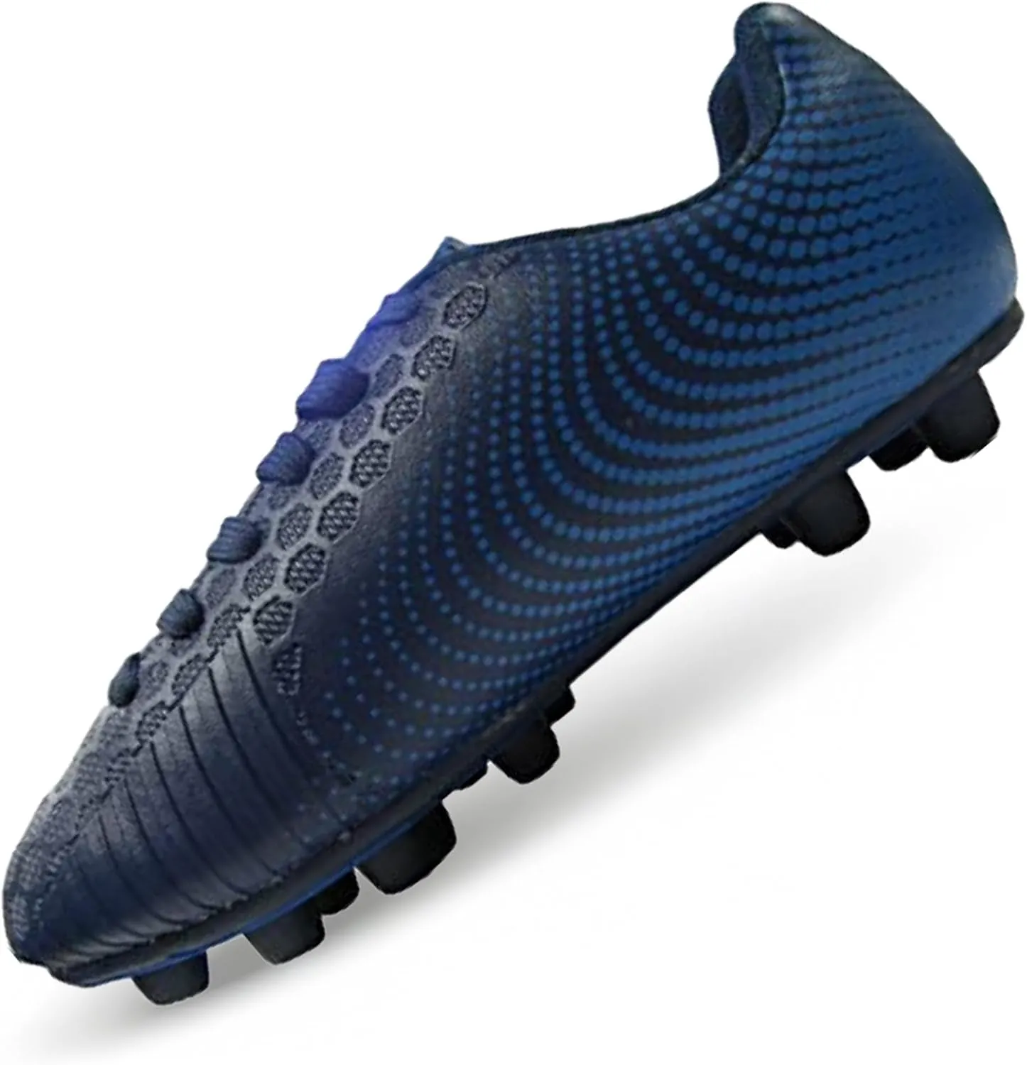 Vizari Stealth Firm Ground Soccer Cleats - Lightweight, Durable & Comfortable Youth Soccer Cleats with Excellent Traction - Boys Soccer Shoes with Padded Heel & Anti-Stretch Lining