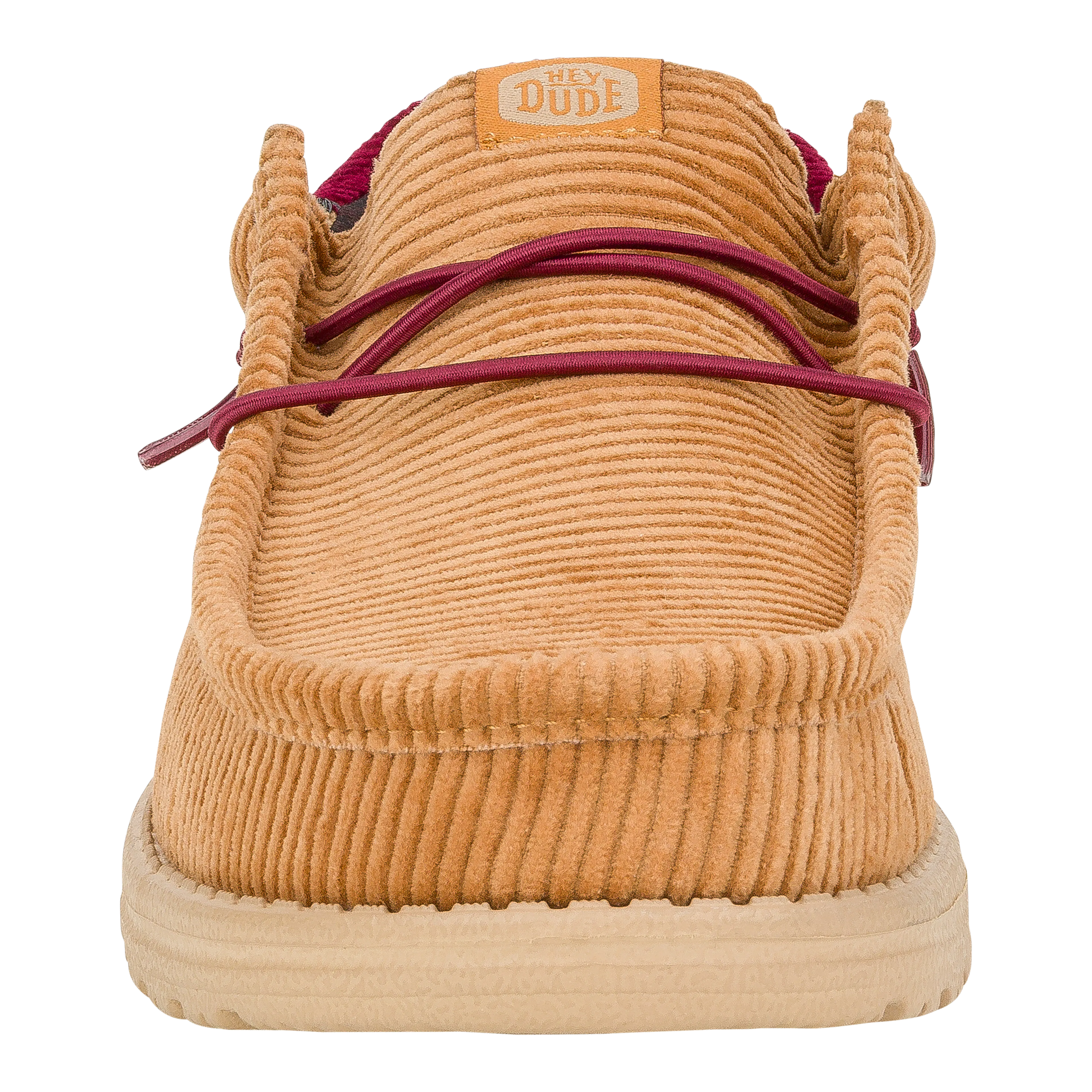 Wally Funk Corduroy - Tan/Burgundy