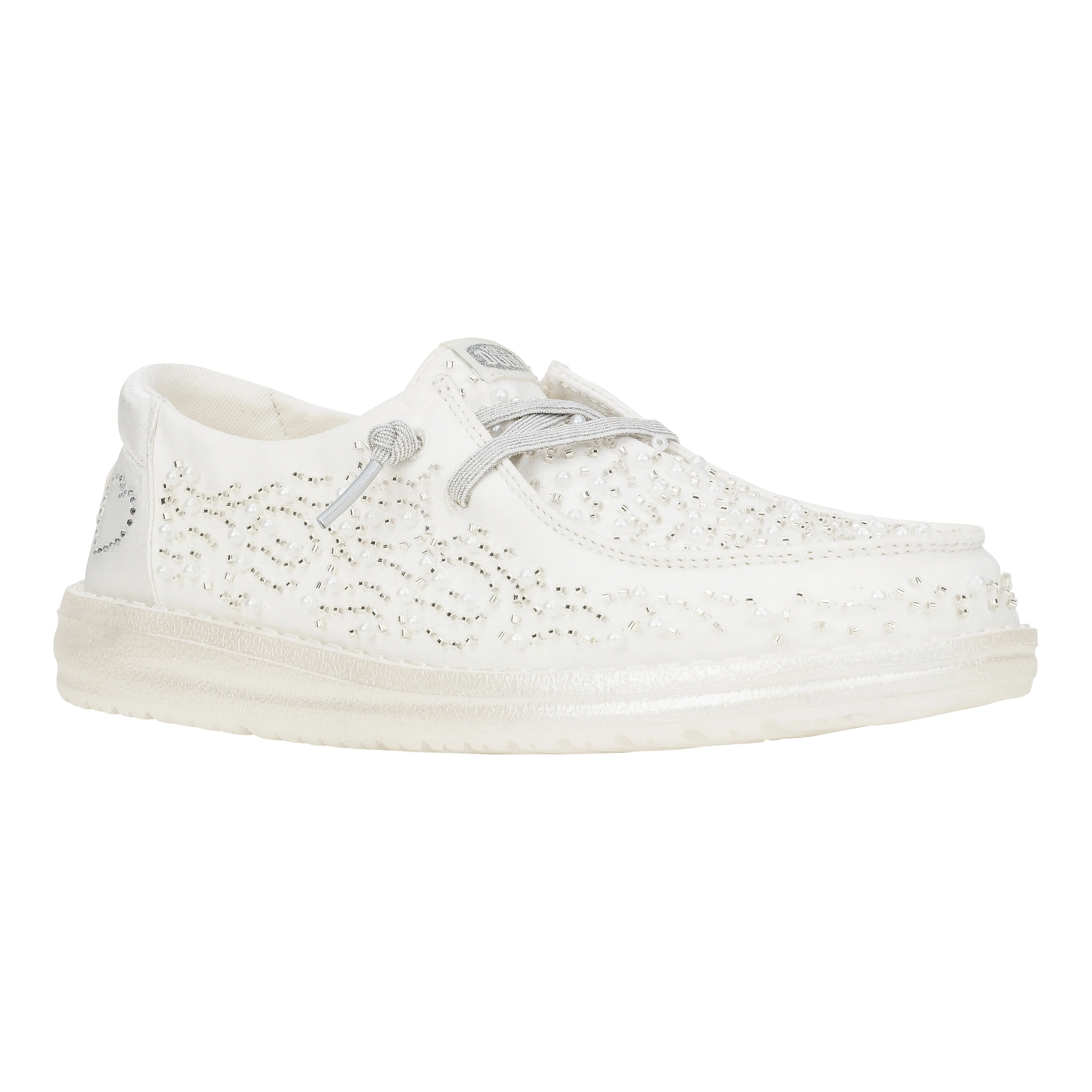 Wendy Bridal Pearl - White/Silver