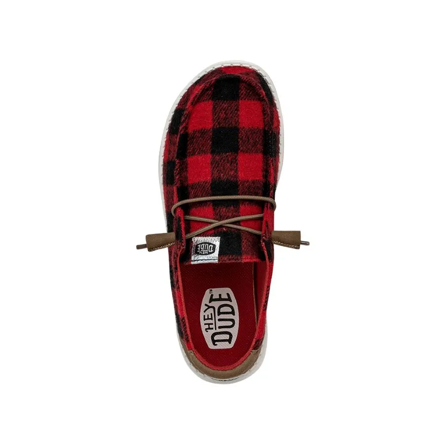 Wendy Buffalo Plaid - Red and Black Plaid