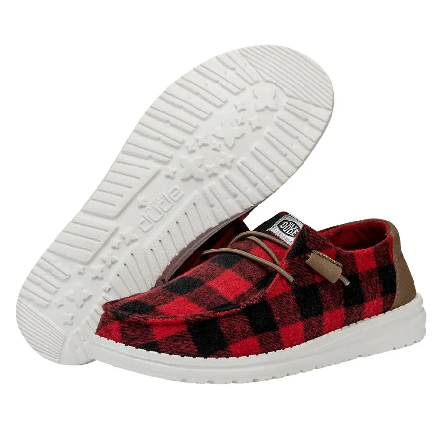 Wendy Buffalo Plaid - Red and Black Plaid