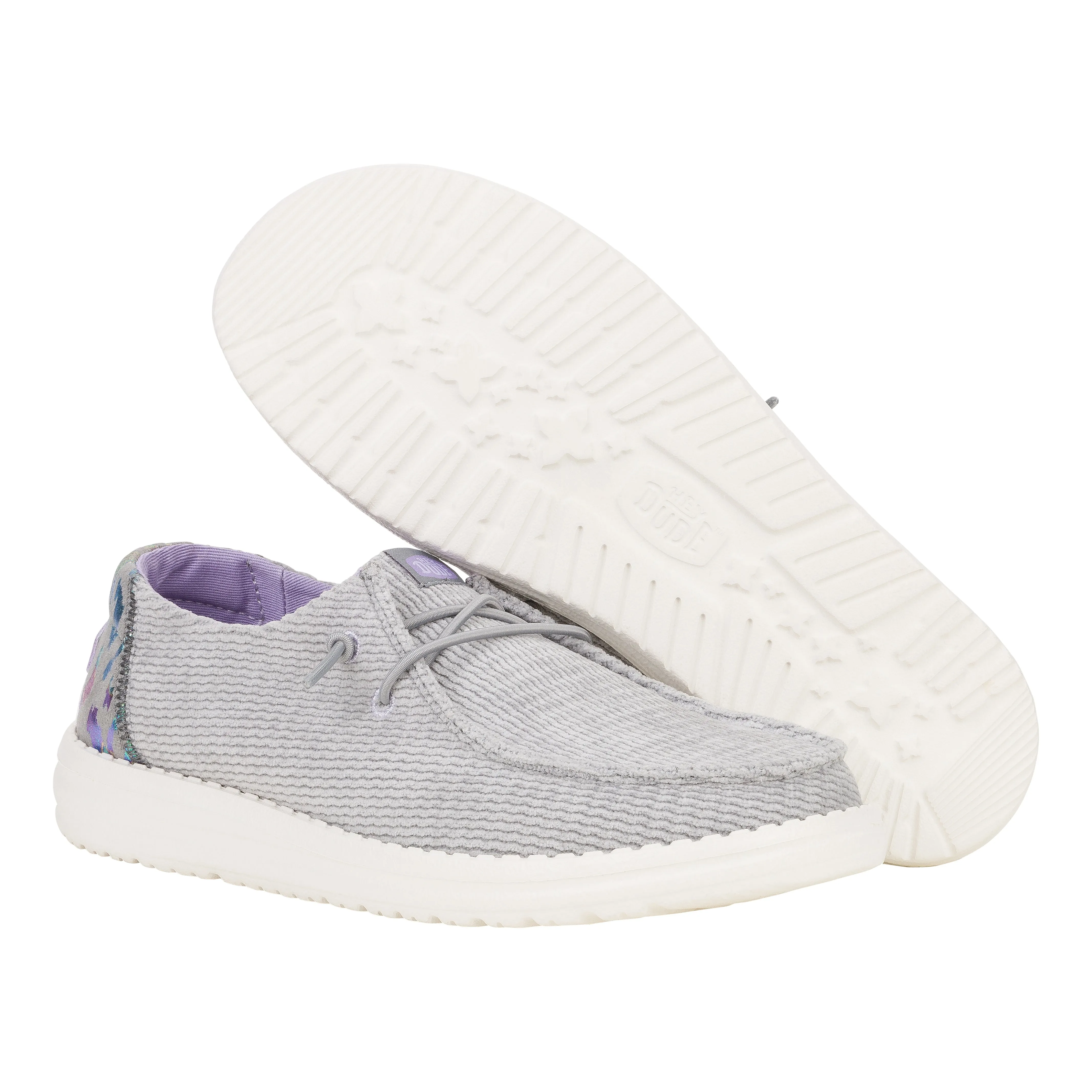 Wendy Corduroy Leo - Grey