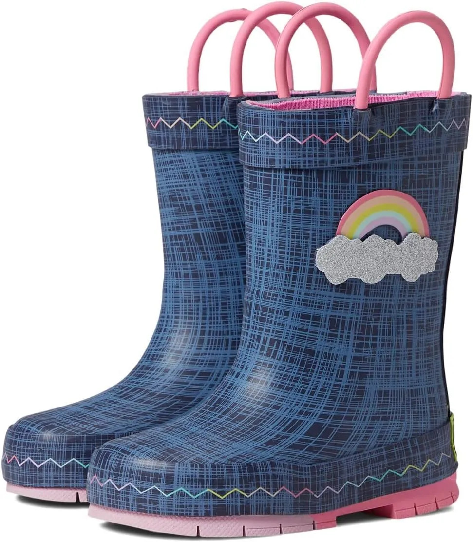 Western Chief Girl's Jean Patch Rain Boot (Toddler/Little Kid/Big Kid)