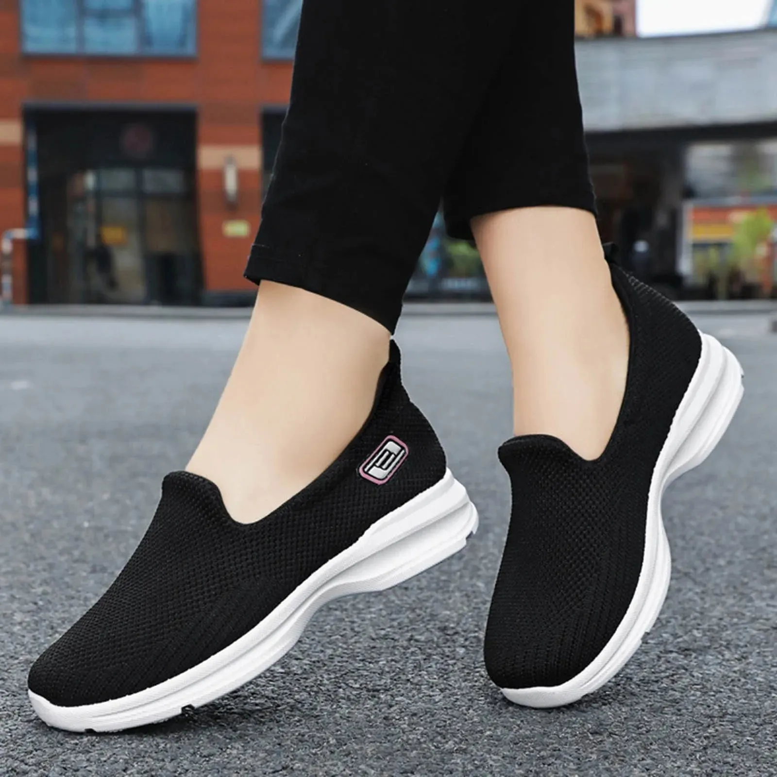Women Sneakers Women's Spring And Summer Fashion Mesh Perforated Breathable Casual Shoes
