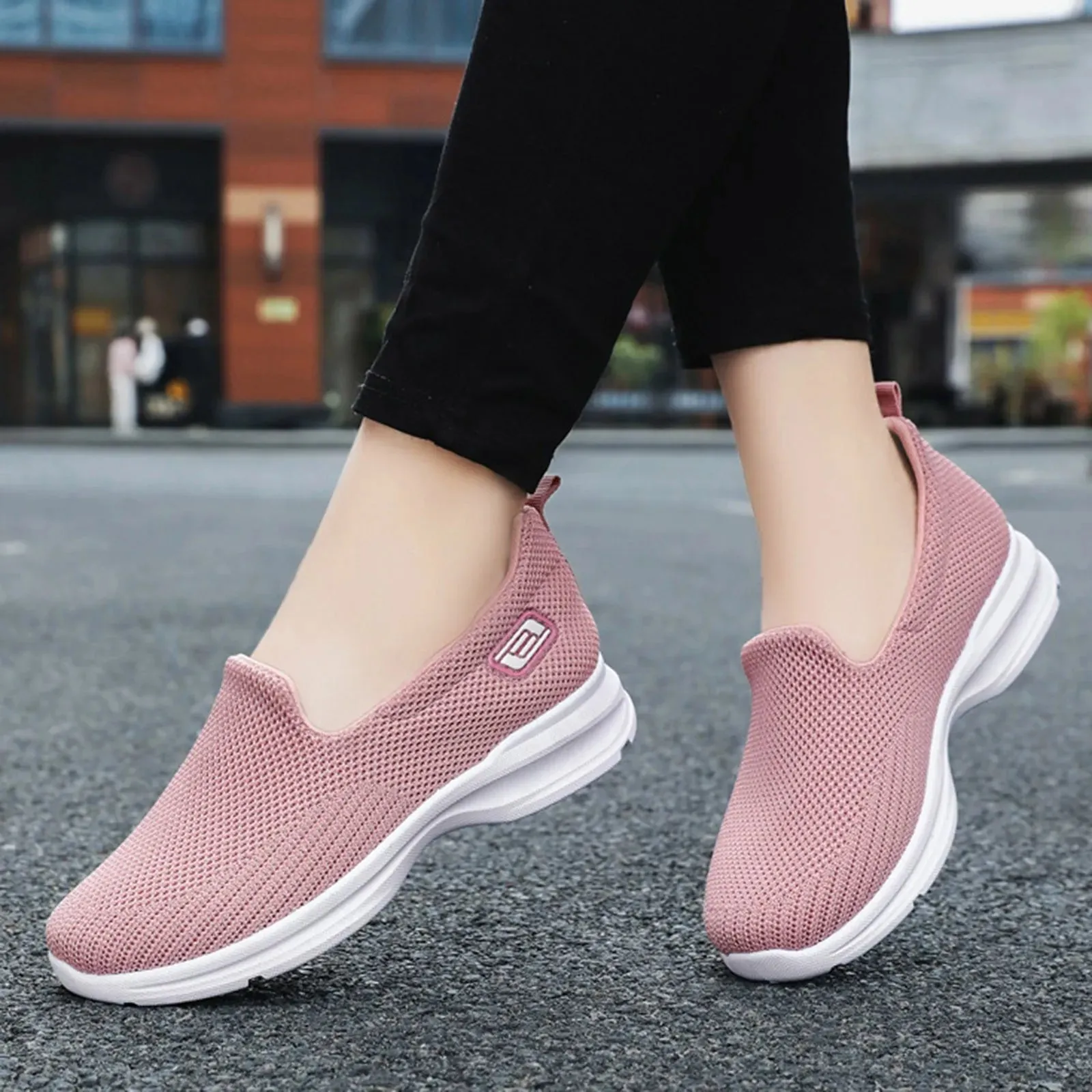 Women Sneakers Women's Spring And Summer Fashion Mesh Perforated Breathable Casual Shoes
