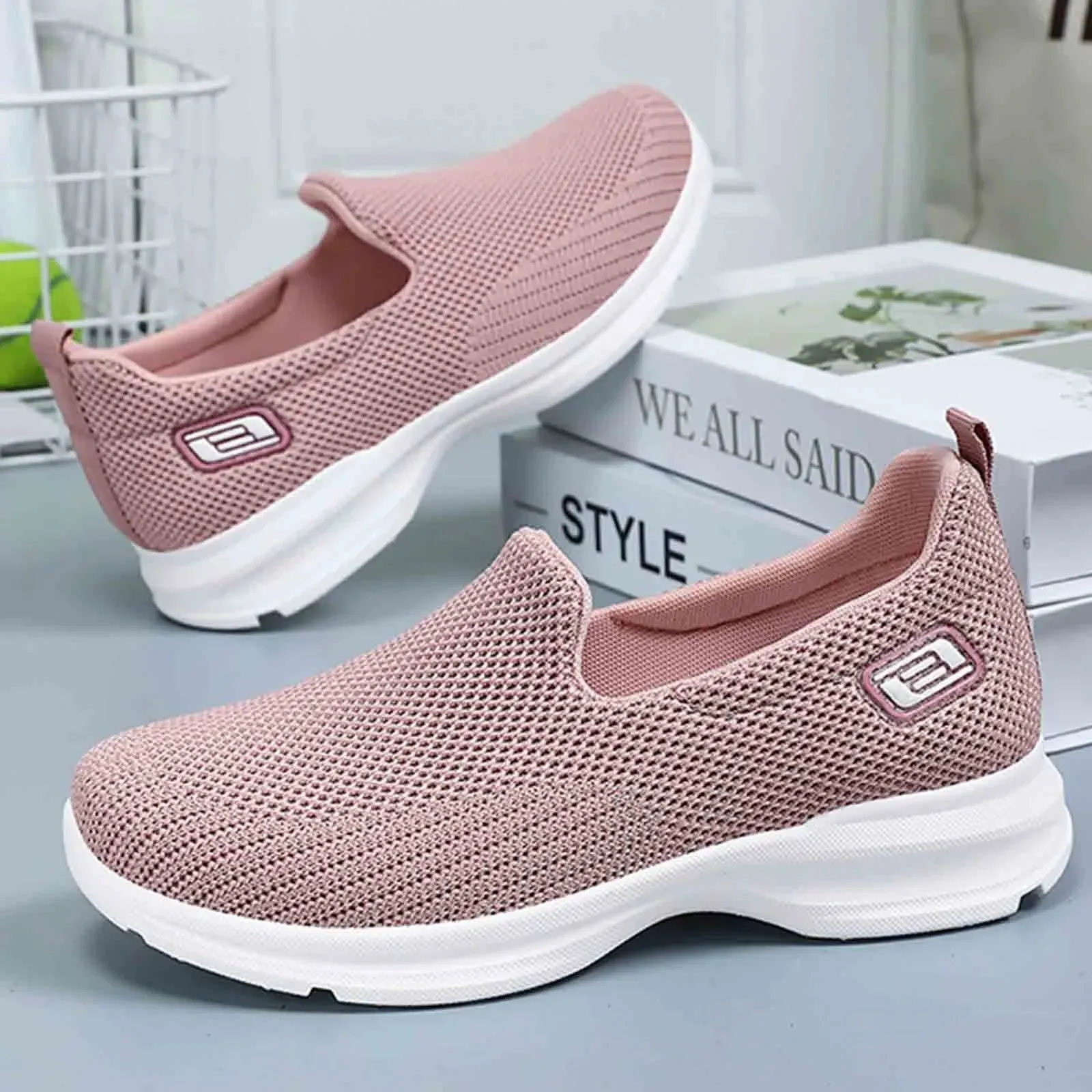 Women Sneakers Women's Spring And Summer Fashion Mesh Perforated Breathable Casual Shoes