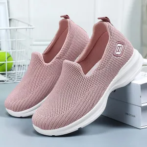 Women Sneakers Women's Spring And Summer Fashion Mesh Perforated Breathable Casual Shoes