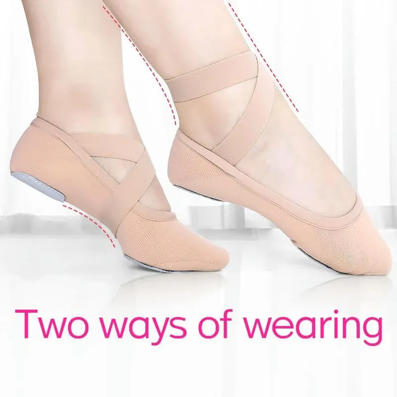 Women's Ballet Flats Shoes Woman Ballet Shoes Ballet Flats Shoes Slippers Girls Soft Dance Shoes Women Ballet Slippers