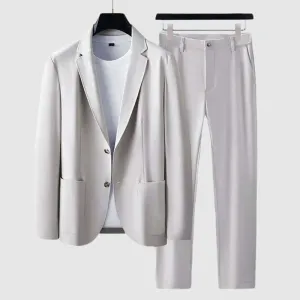 Women's Luxe Two-Piece Suit Set