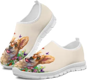 Women's Slip on Loafers Walking Sneakers Breathable Athletic Tennis Running Shoes