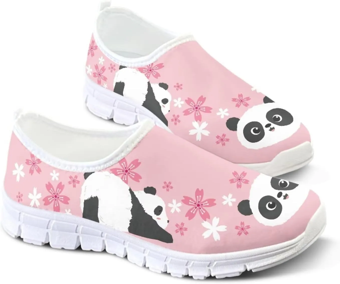 Women's Slip on Loafers Walking Sneakers Breathable Athletic Tennis Running Shoes