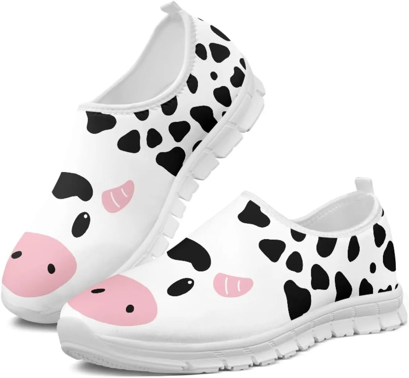 Women's Slip on Loafers Walking Sneakers Breathable Athletic Tennis Running Shoes