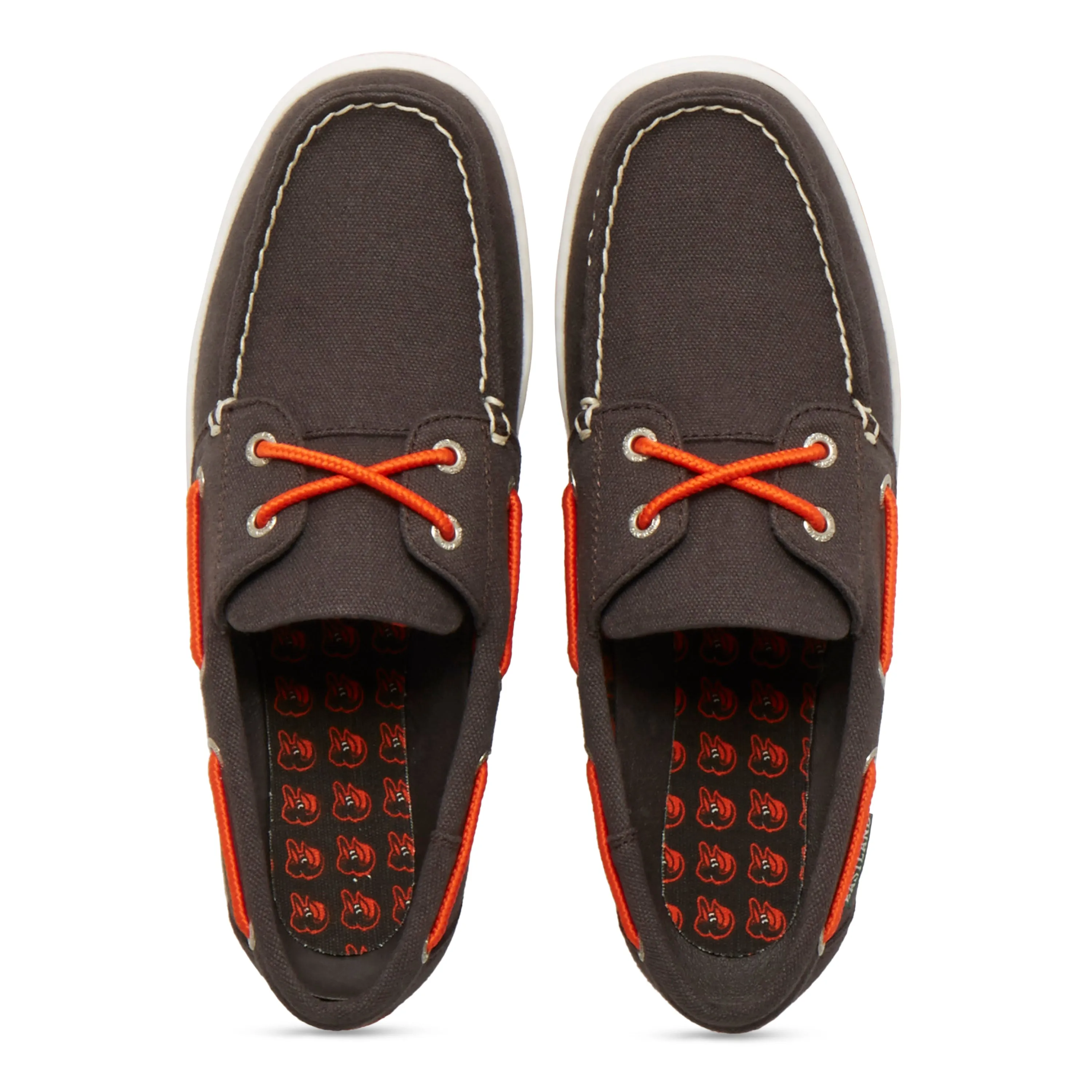 Women's Solstice MLB Baltimore Orioles Canvas Boat Shoe