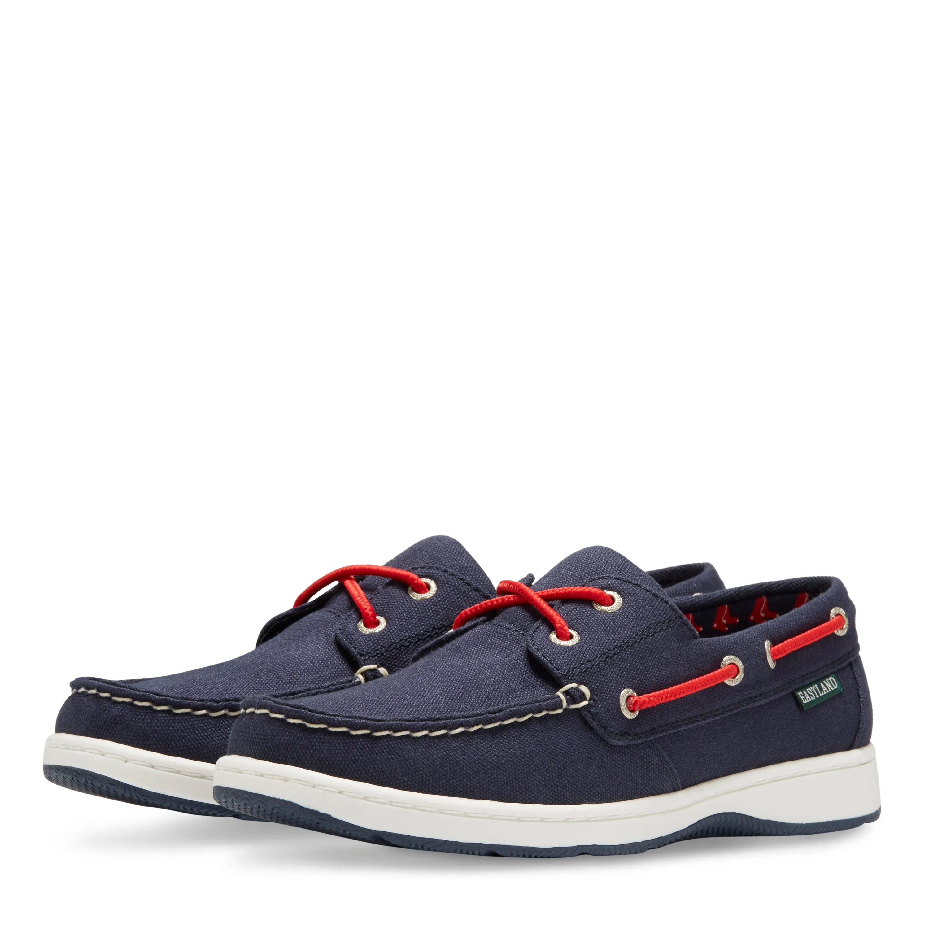 Women's Solstice MLB Boston Red Sox Canvas Boat Shoe