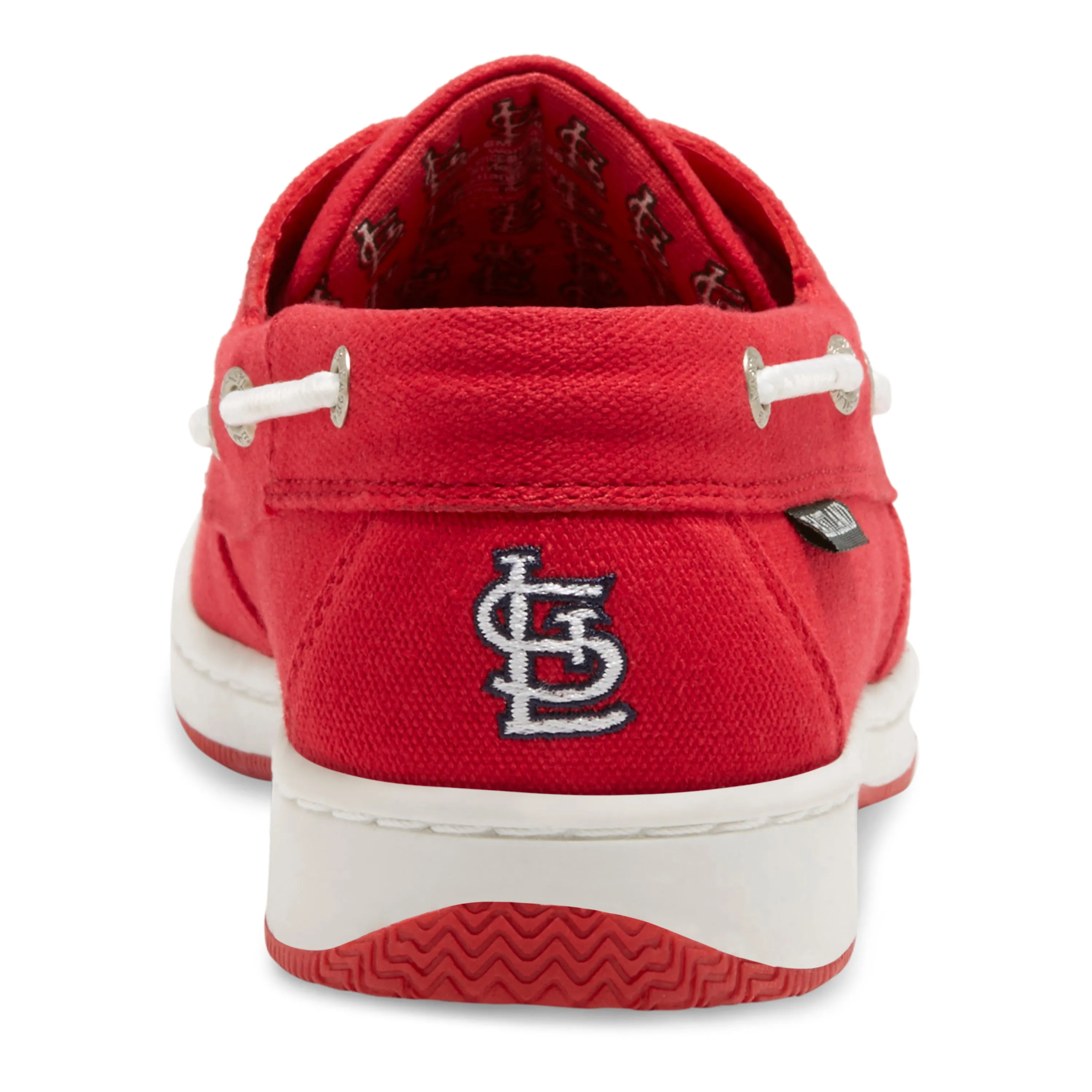 Women's Solstice MLB St Louis Cardinals Canvas Boat Shoe