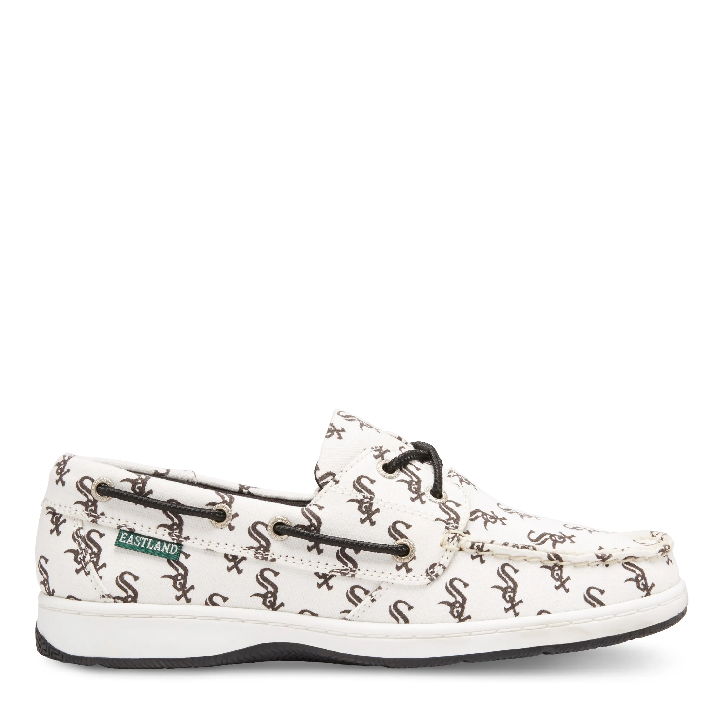 Women's Summer MLB Chicago White Sox Canvas Boat Shoe
