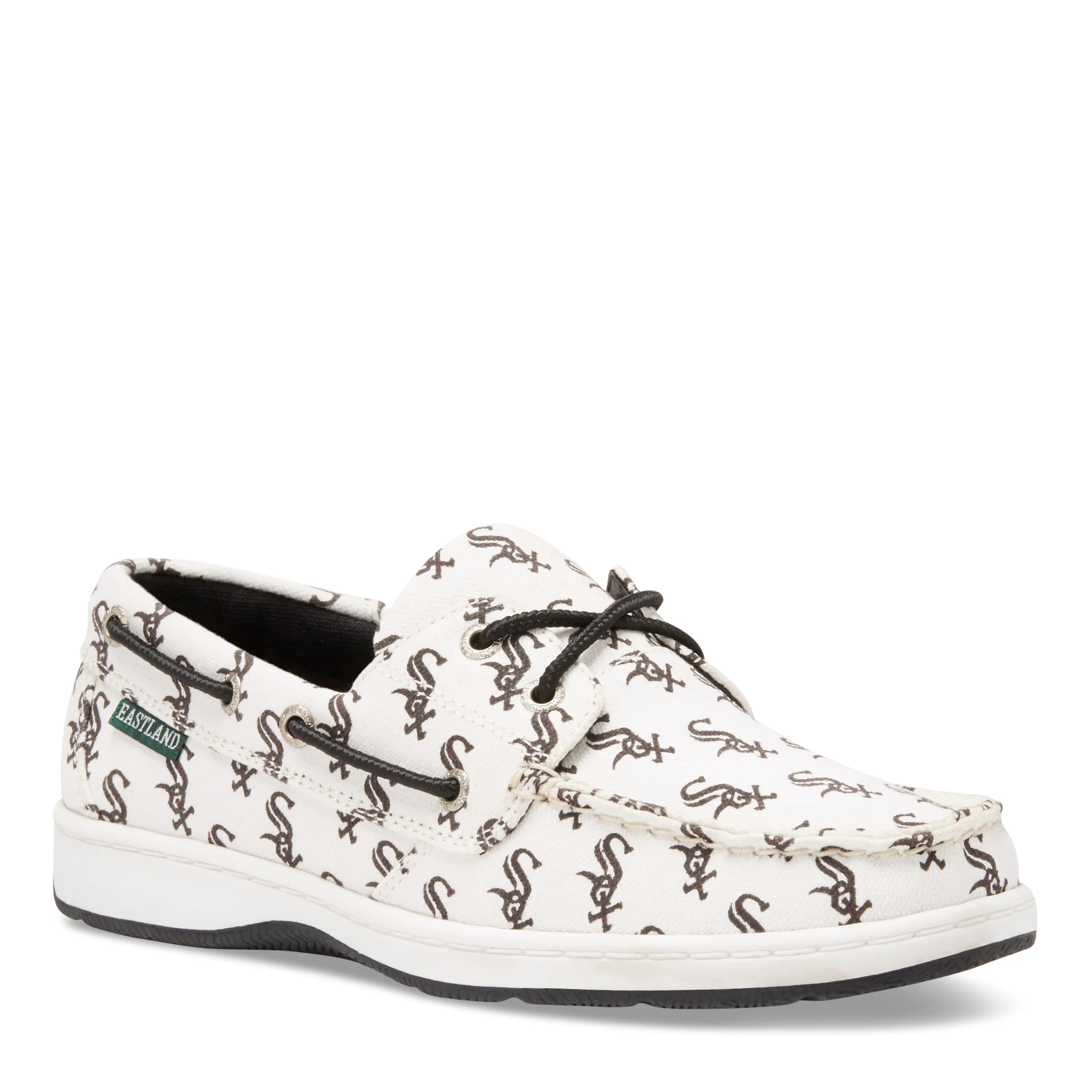 Women's Summer MLB Chicago White Sox Canvas Boat Shoe