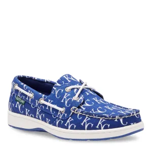Women's Summer MLB Kansas City Royals Canvas Boat Shoe