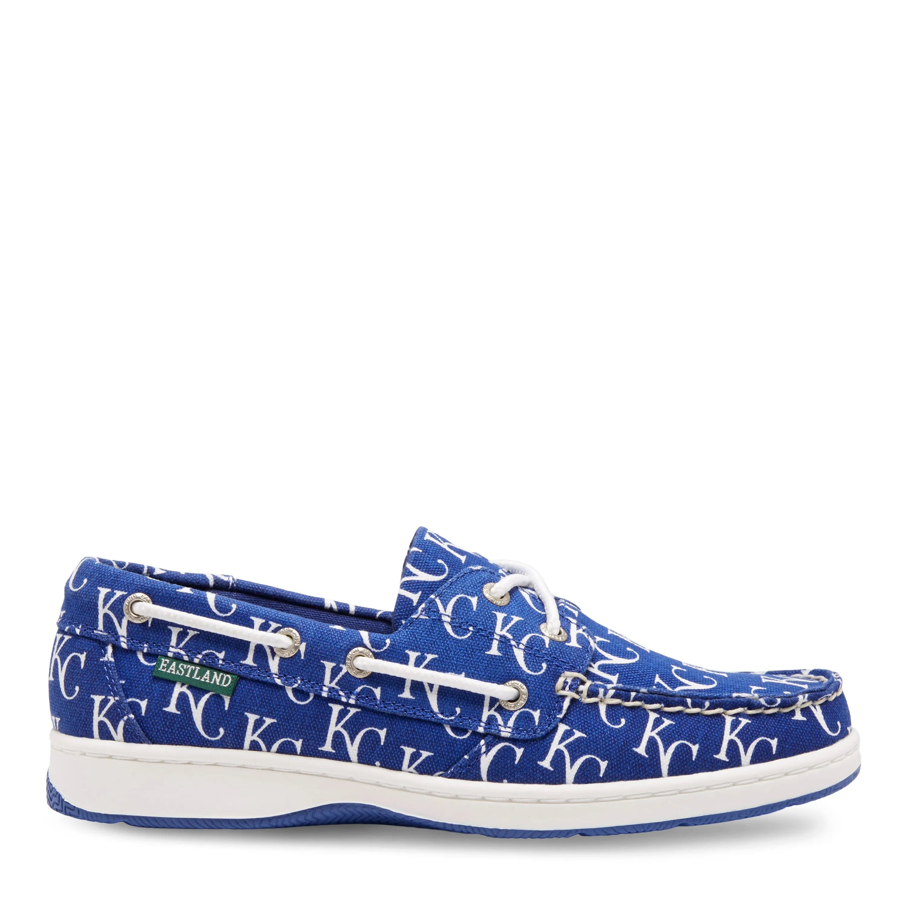 Women's Summer MLB Kansas City Royals Canvas Boat Shoe