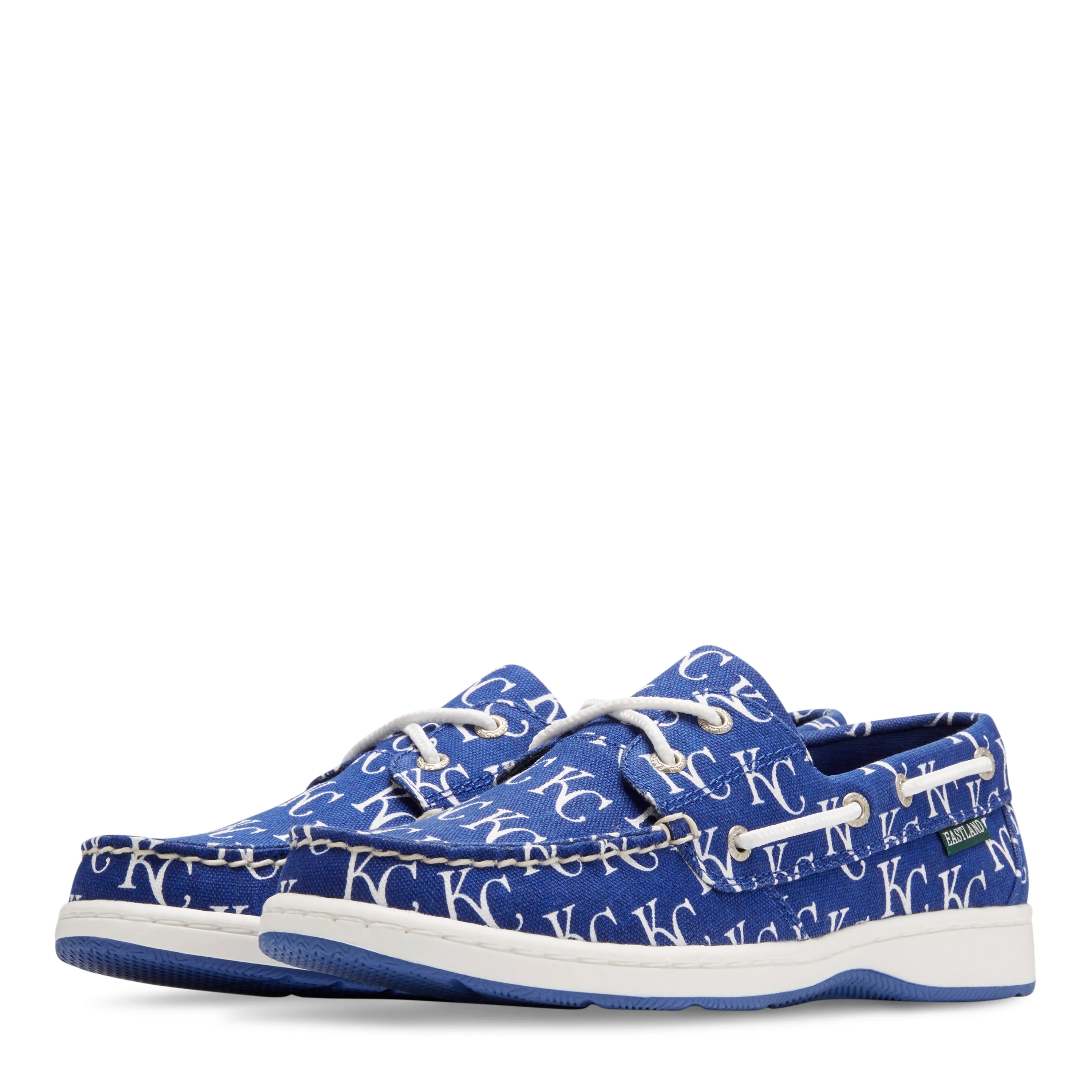 Women's Summer MLB Kansas City Royals Canvas Boat Shoe