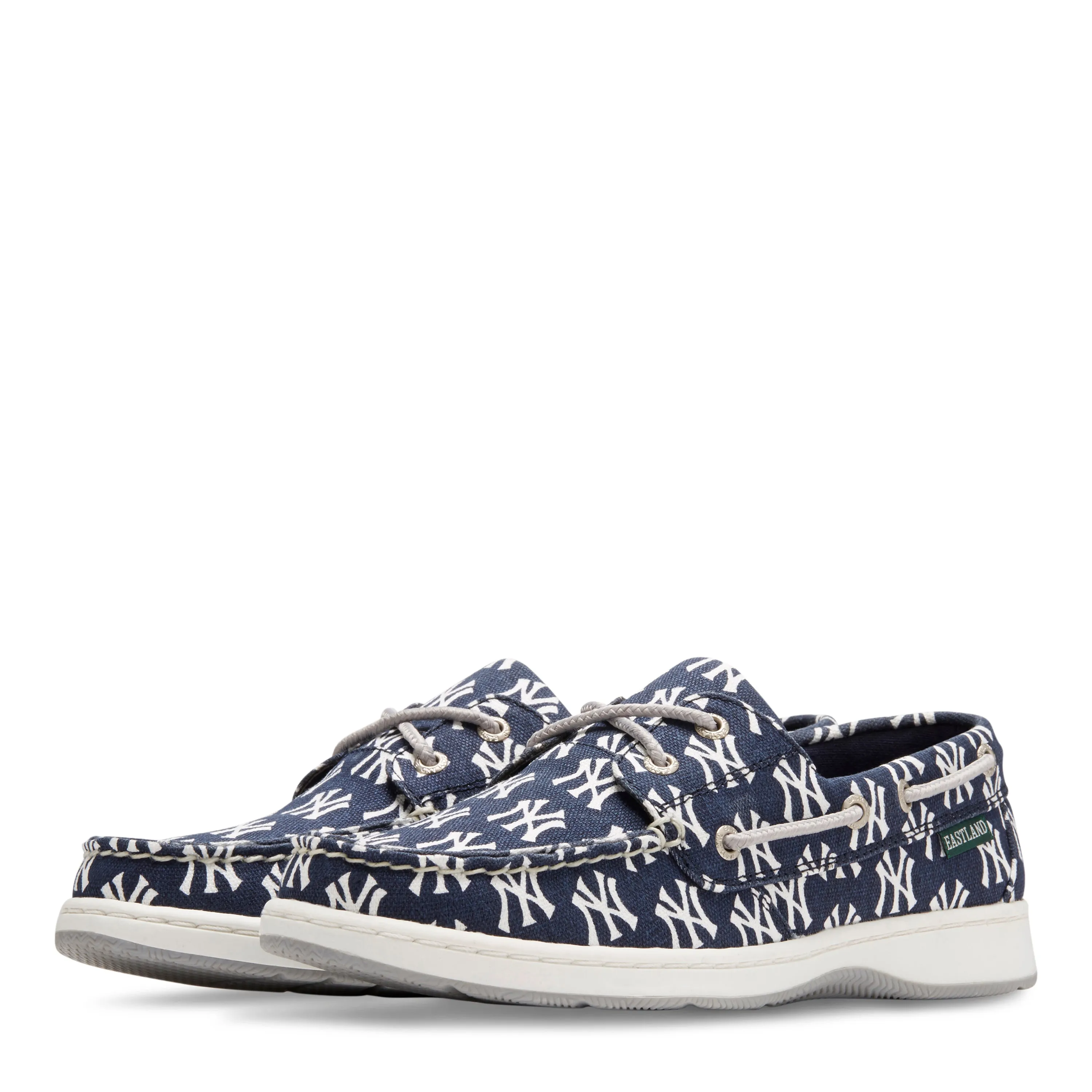 Women's Summer MLB New York Yankees Canvas Boat Shoe