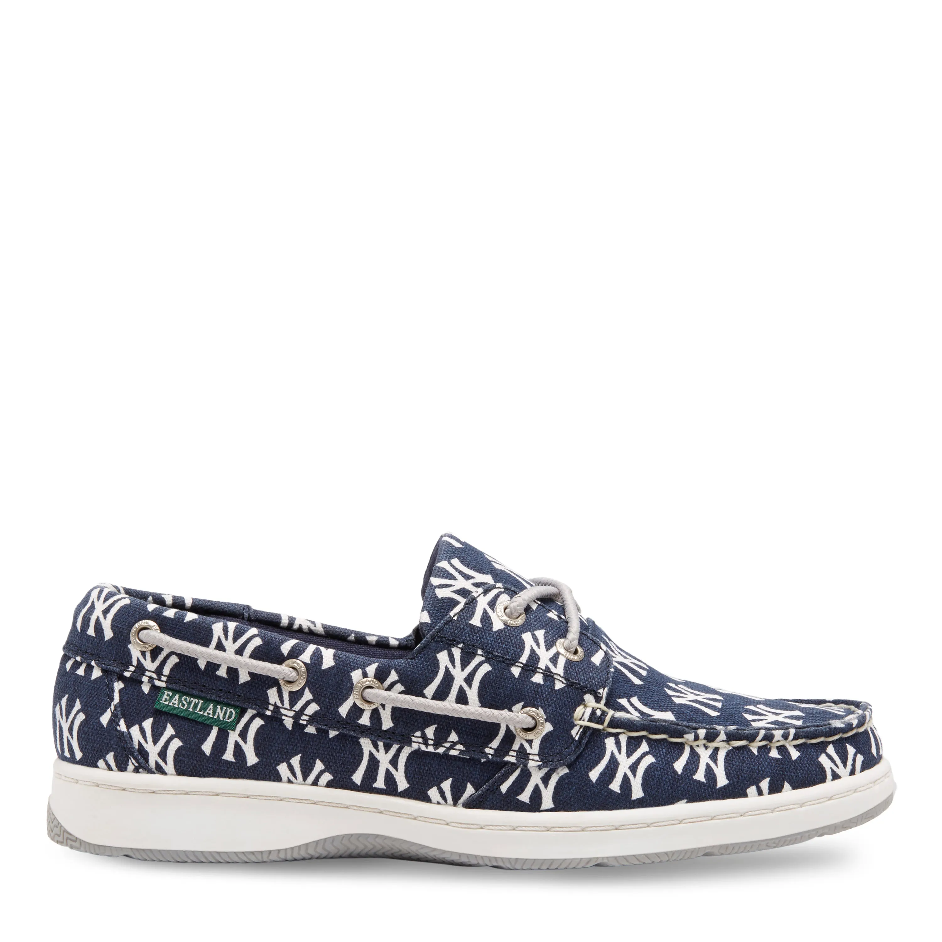 Women's Summer MLB New York Yankees Canvas Boat Shoe