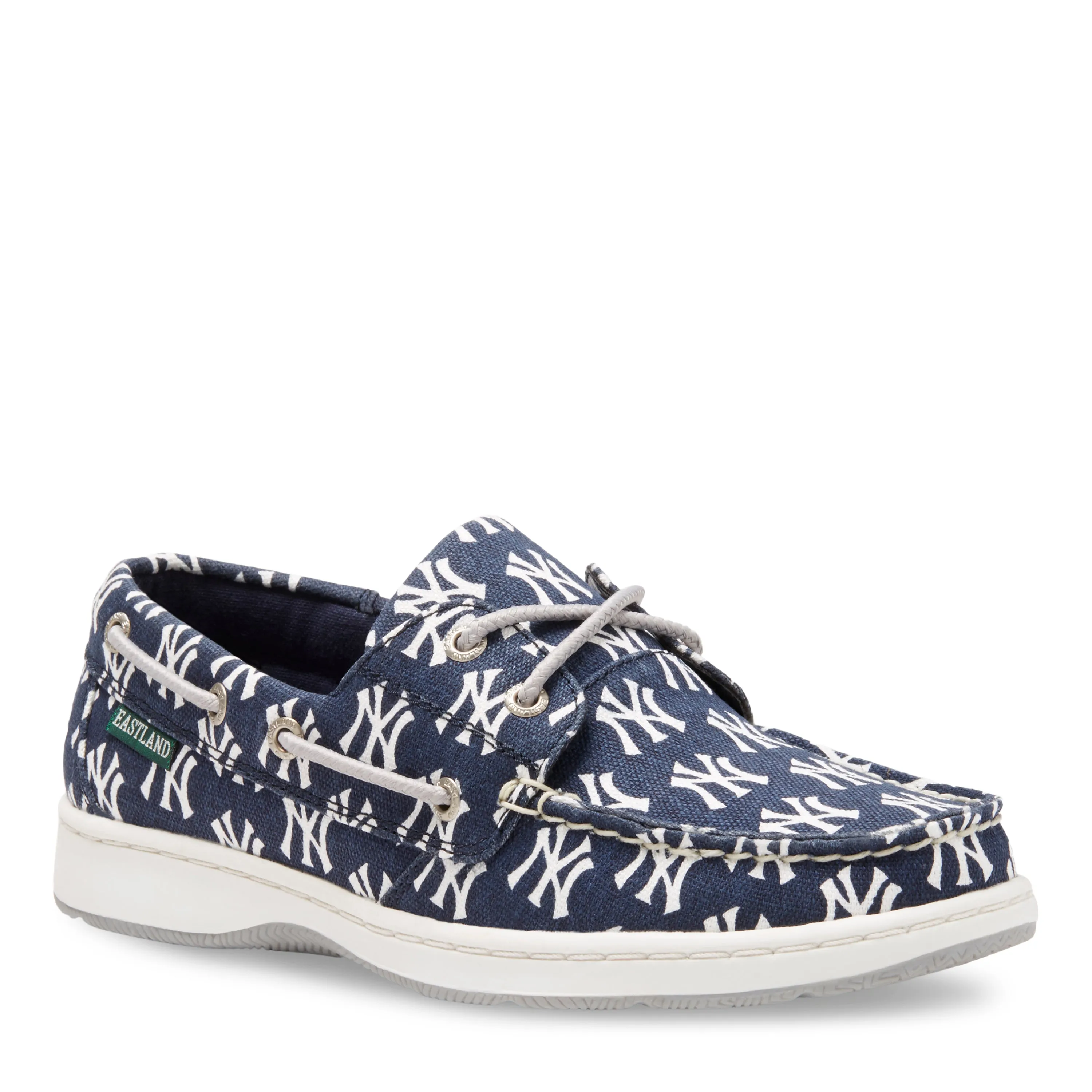 Women's Summer MLB New York Yankees Canvas Boat Shoe