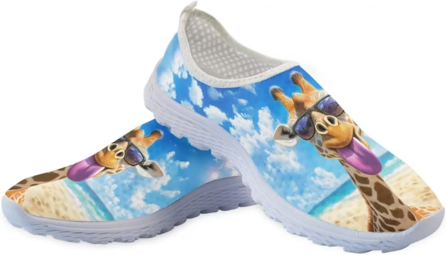 Womens Walking Shoes Casual Workout Running Sneakers Tennis Mesh Loafers