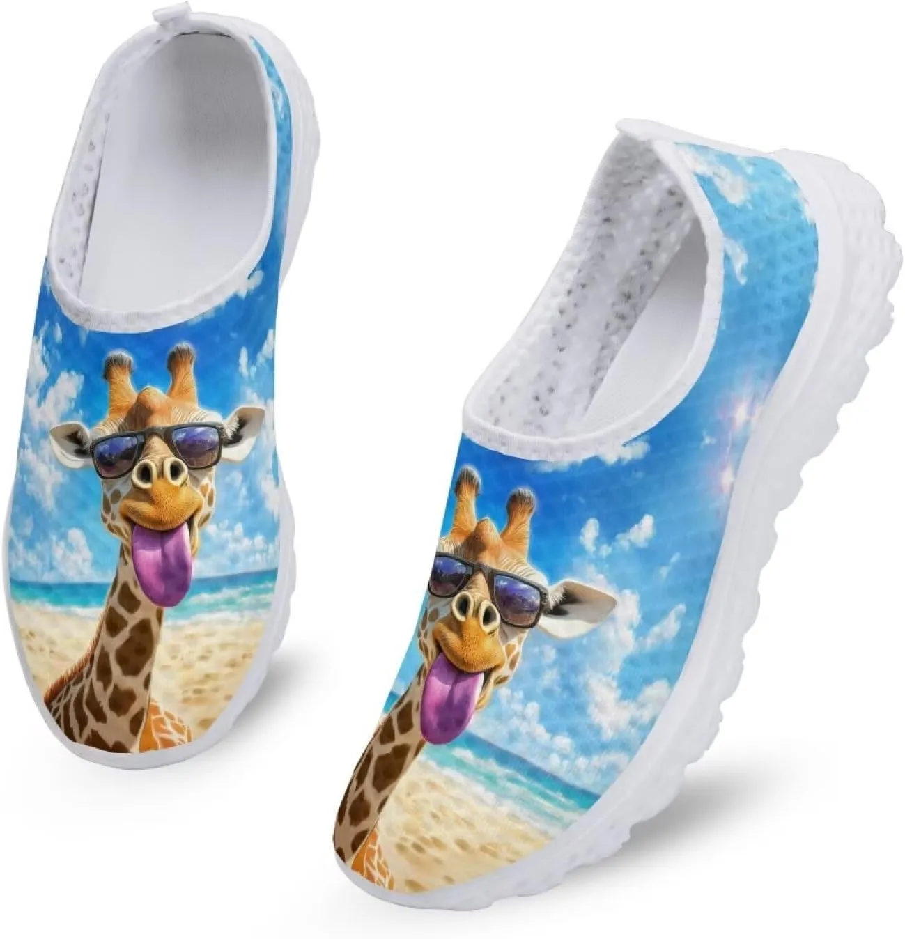 Womens Walking Shoes Casual Workout Running Sneakers Tennis Mesh Loafers