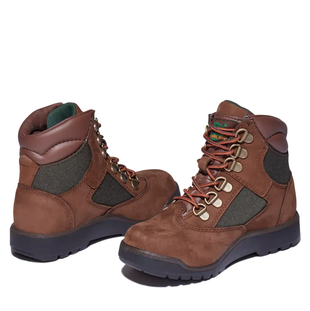 Youth Field Boots - Brown Nubuck